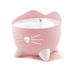 Catit PIXI Fountain Light Pink – 2L Cat Water Fountain with Triple Filtration