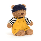 Jellycat Bartholomew Bear Seafarer Plush Toy – Soft Collectible Teddy Bear
