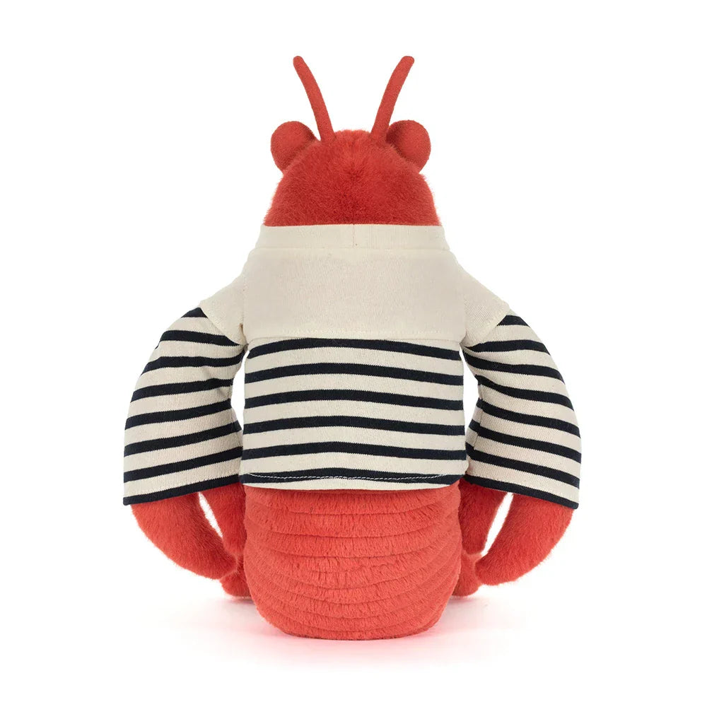 Jellycat Larry Lobster Sailor Plush Toy – Soft Collectible Sea Creature