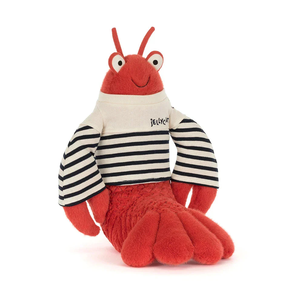 Jellycat Larry Lobster Sailor Plush Toy – Soft Collectible Sea Creature
