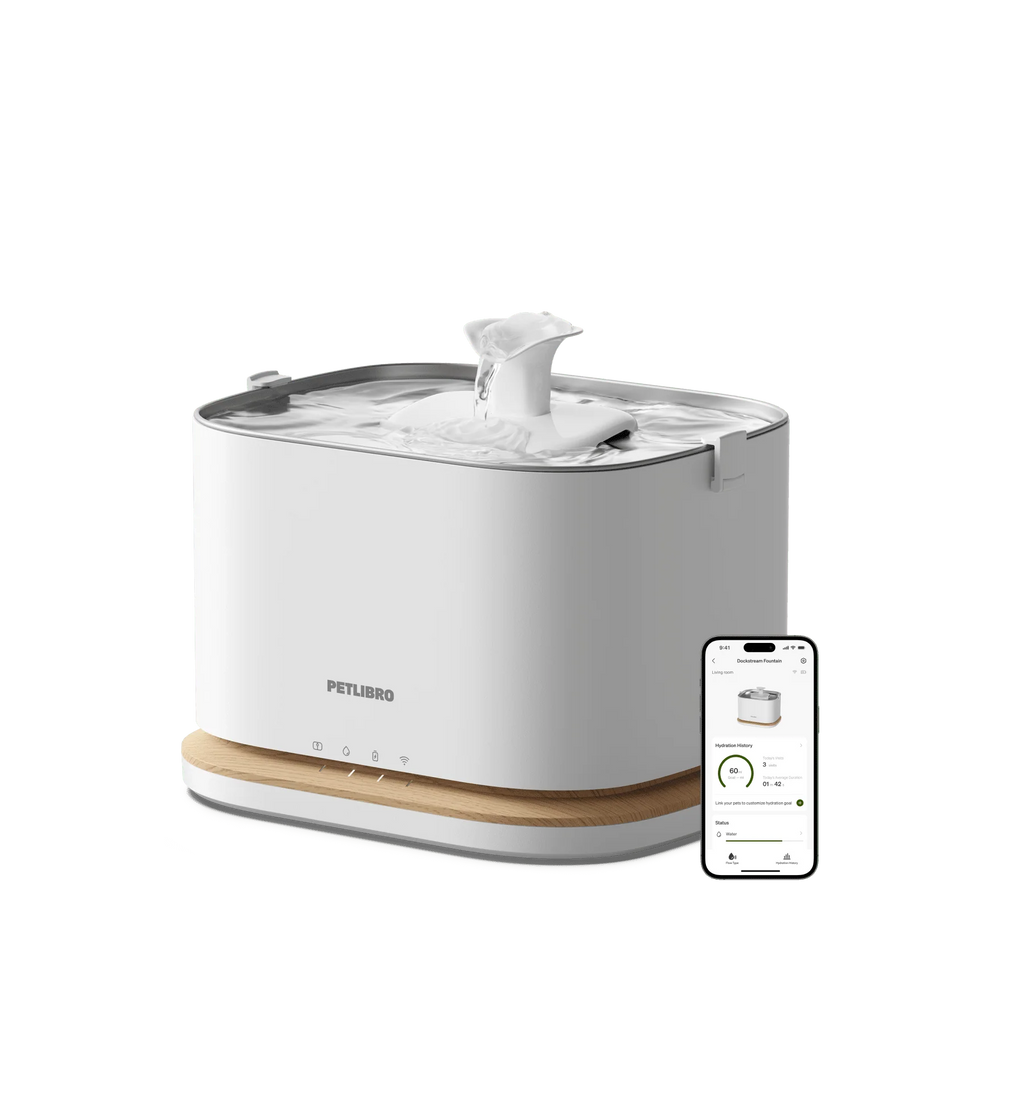 Petlibro Dockstream 2 Smart Fountain – 3L Smart Pet Water Fountain for Cats & Dogs